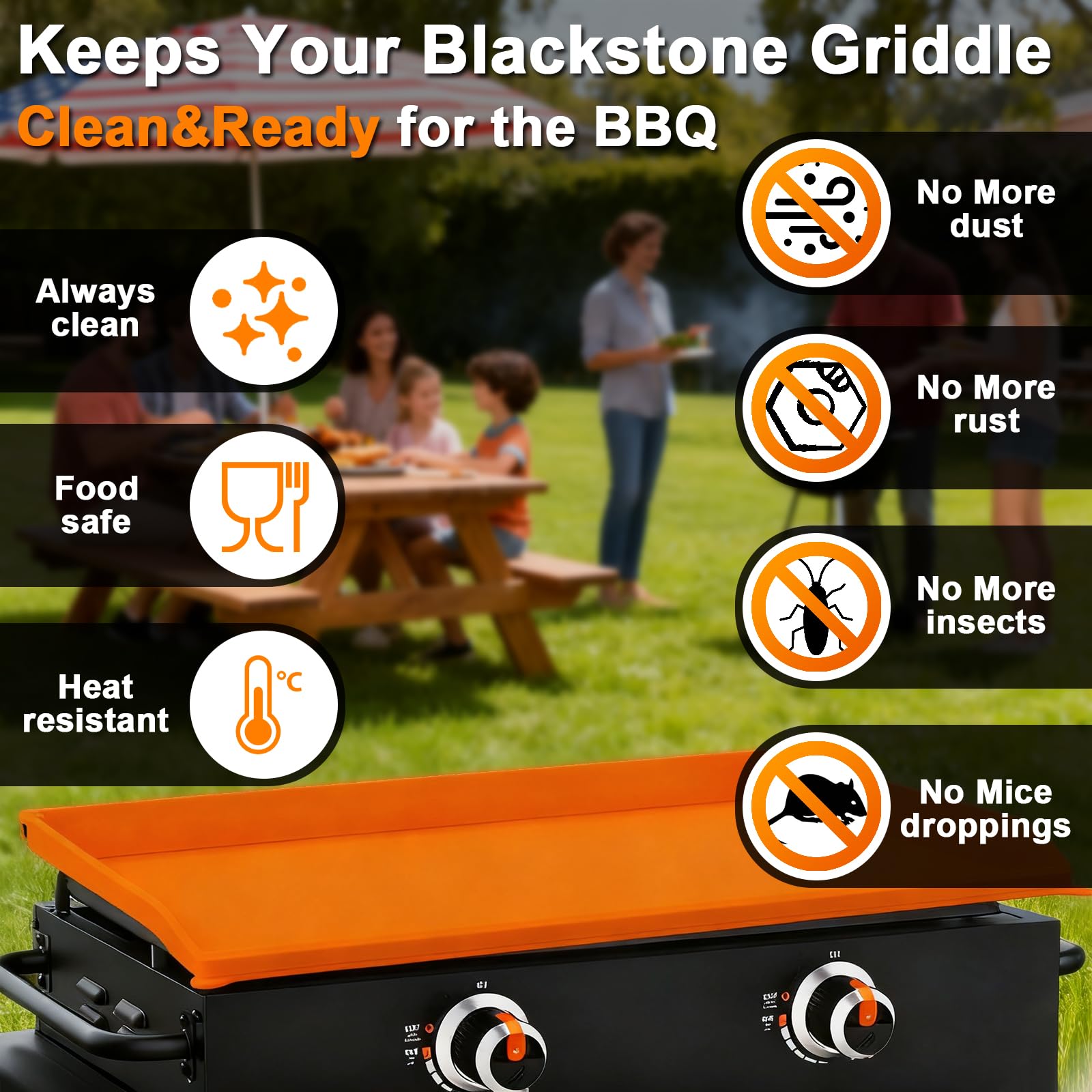 Cloakman close-up of full-edge silicone detail illustrating secure seal