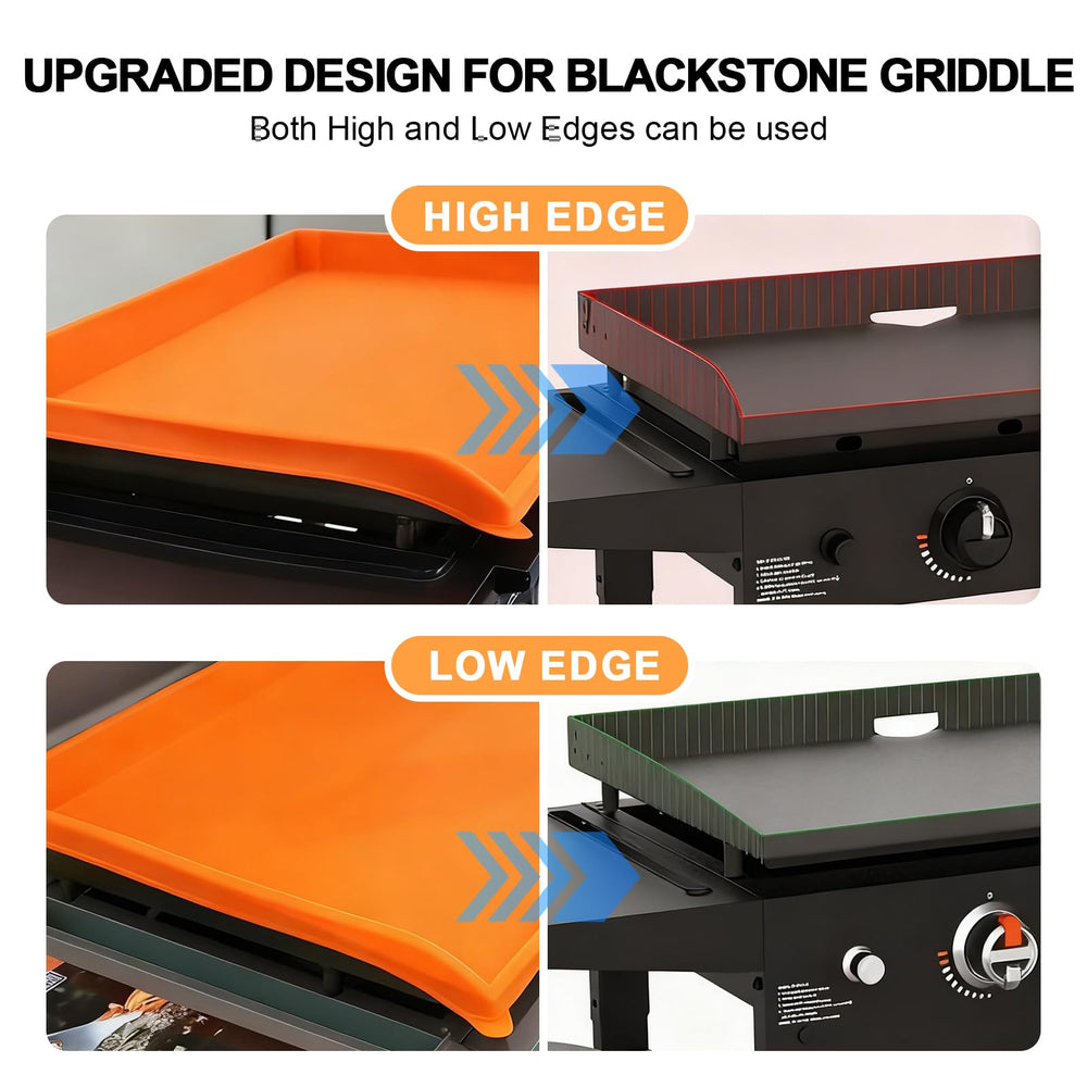 Cloakman installed on Blackstone 36-inch griddle offering secure, custom fit