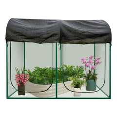 CLOCAL front view of full crop cage showing coverage and protection benefit