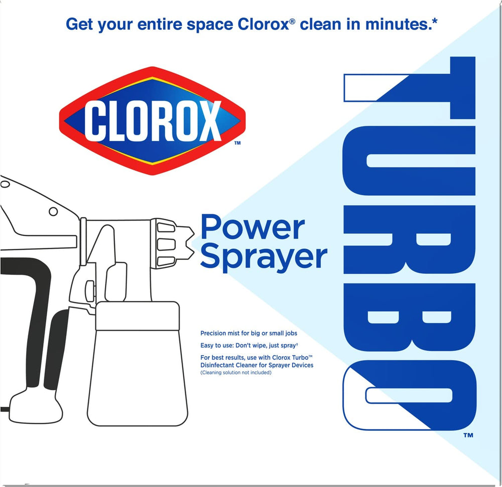 Clorox Turbo operator manual and quick start guide showing easy setup and instructions