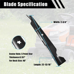 Cluparis blade edge close-up highlighting sharpened cutting lip for cleaner grass cuts and longevity