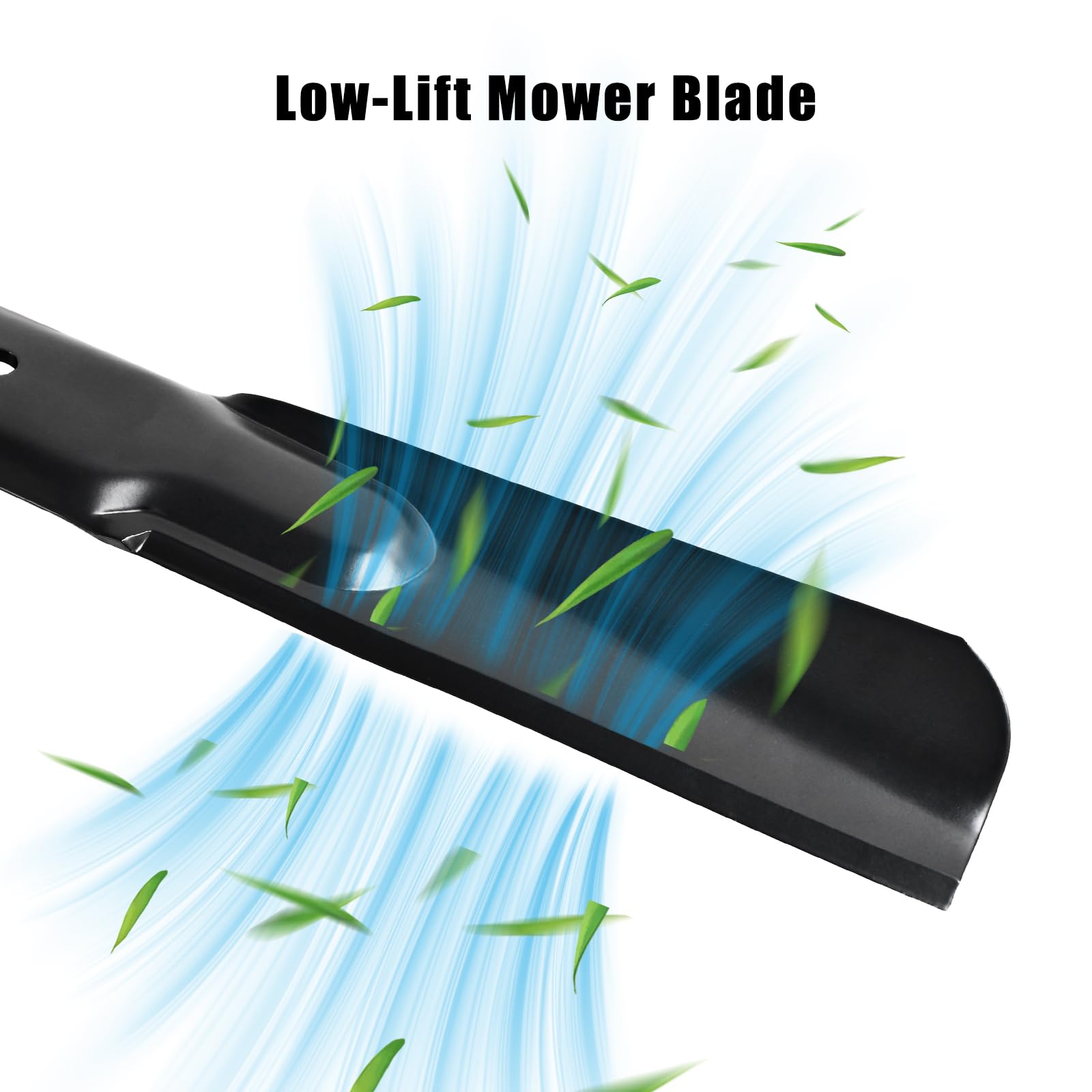 Cluparis blade held by hand to show scale and easy handling benefit