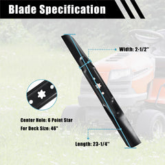 Cluparis close-up of blade edge and 6-point star hole for precise fit