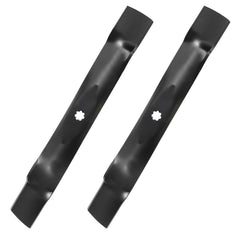 Cluparis front view of two 42 inch blades showing fit and finish for improved cutting