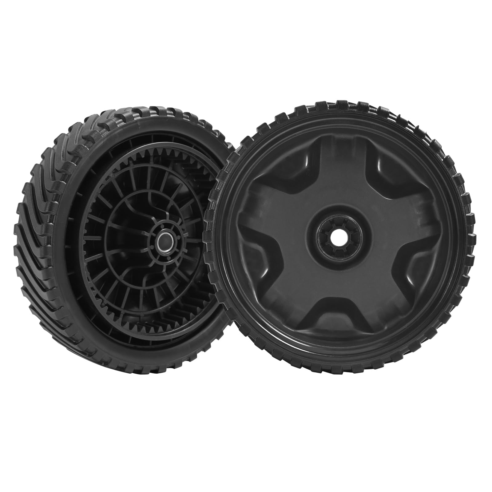 Cluparis front wheel front view showing fit and durability benefit