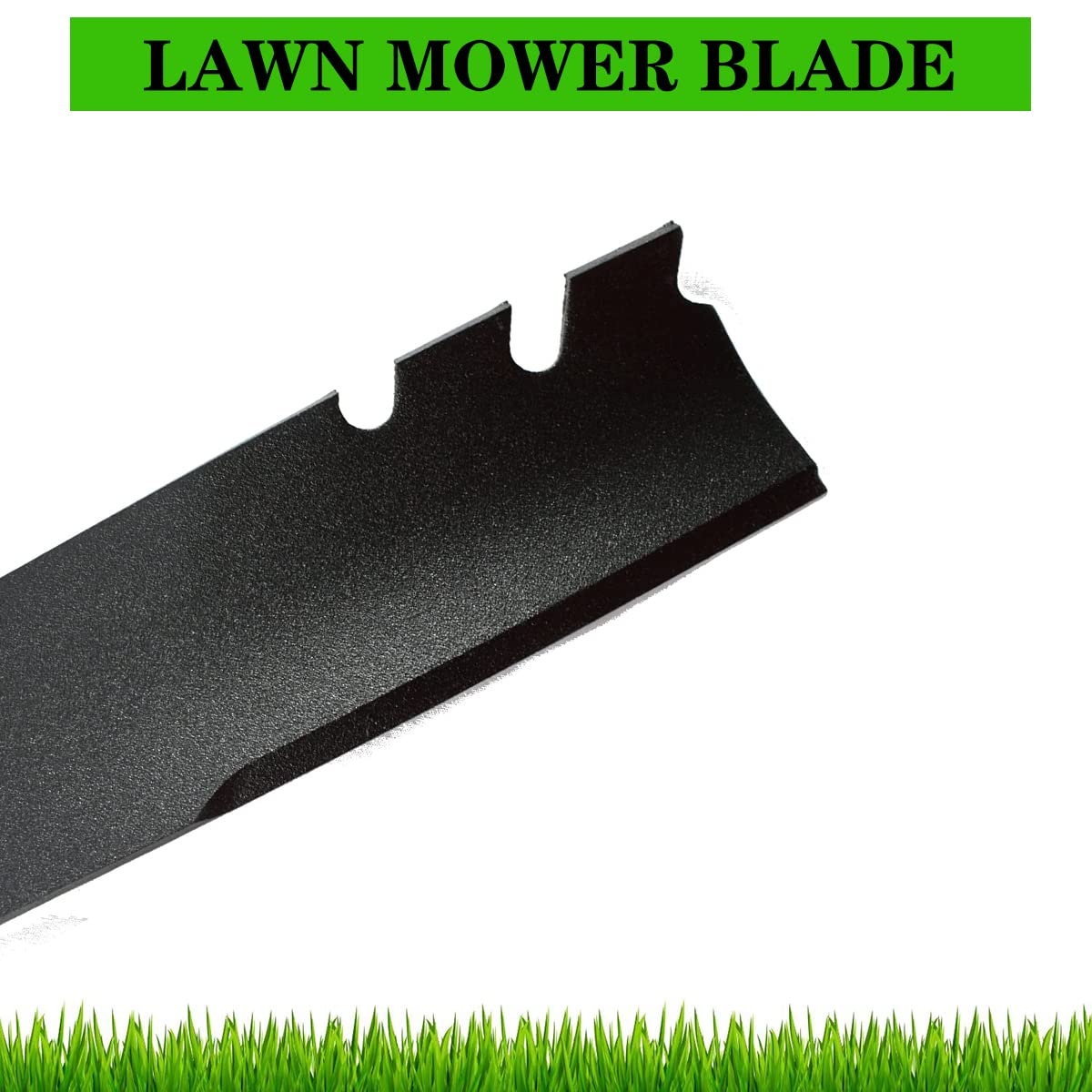 Cluparis blade cutting grass with fine clippings, better lawn appearance benefit