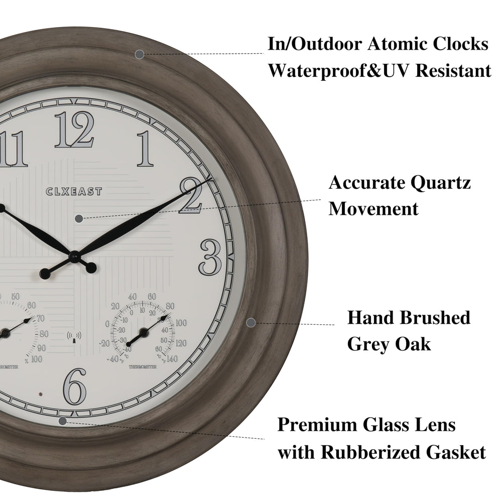 CLXEAST rear view showing sealed mount and rubberized gasket for weather protection