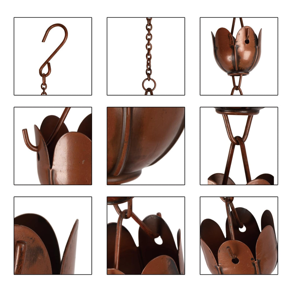 CLYB product packaging laid out with hooks and chain showing complete kit convenience benefit