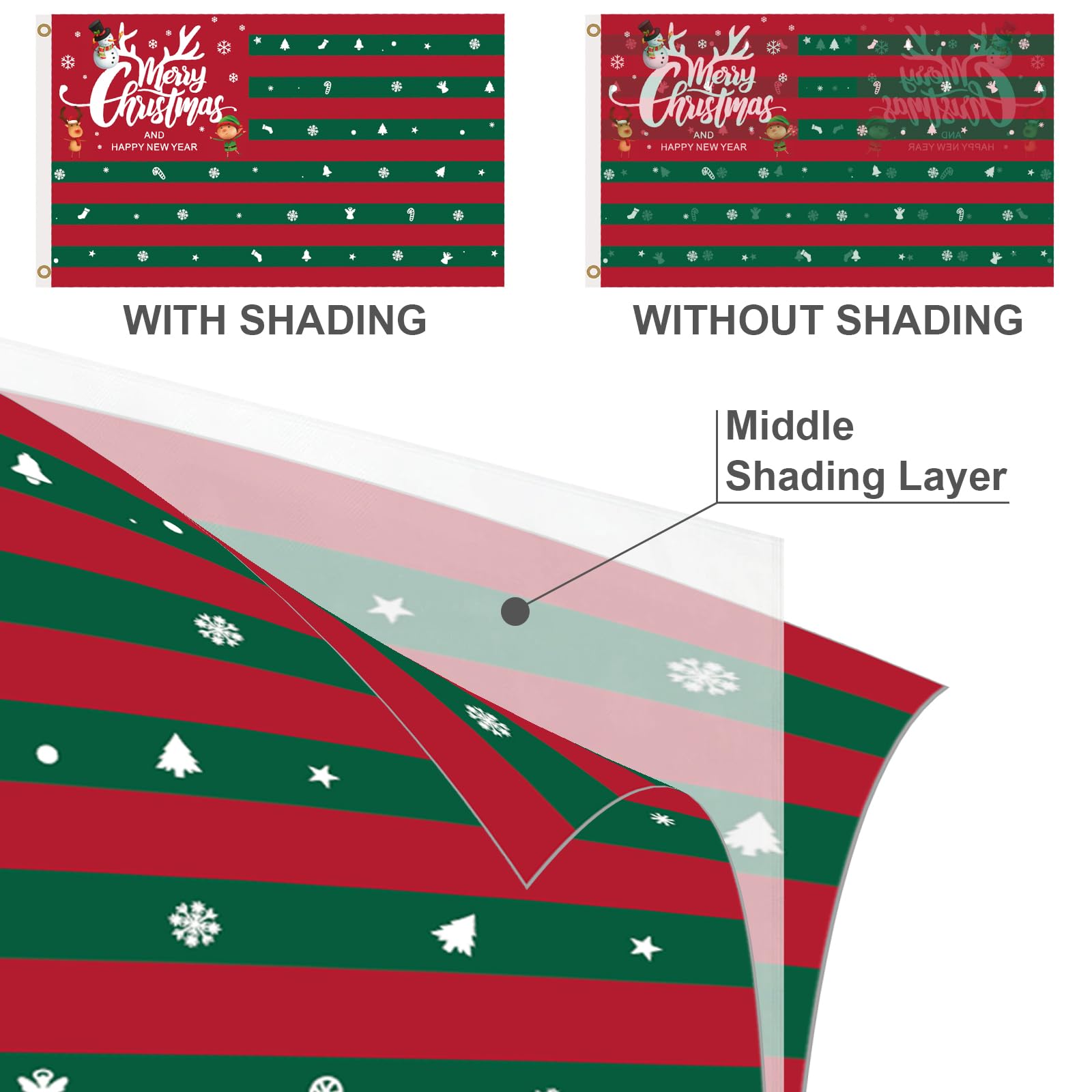 CLYTTE close-up fabric texture showing durable polyester and neat stitching benefit