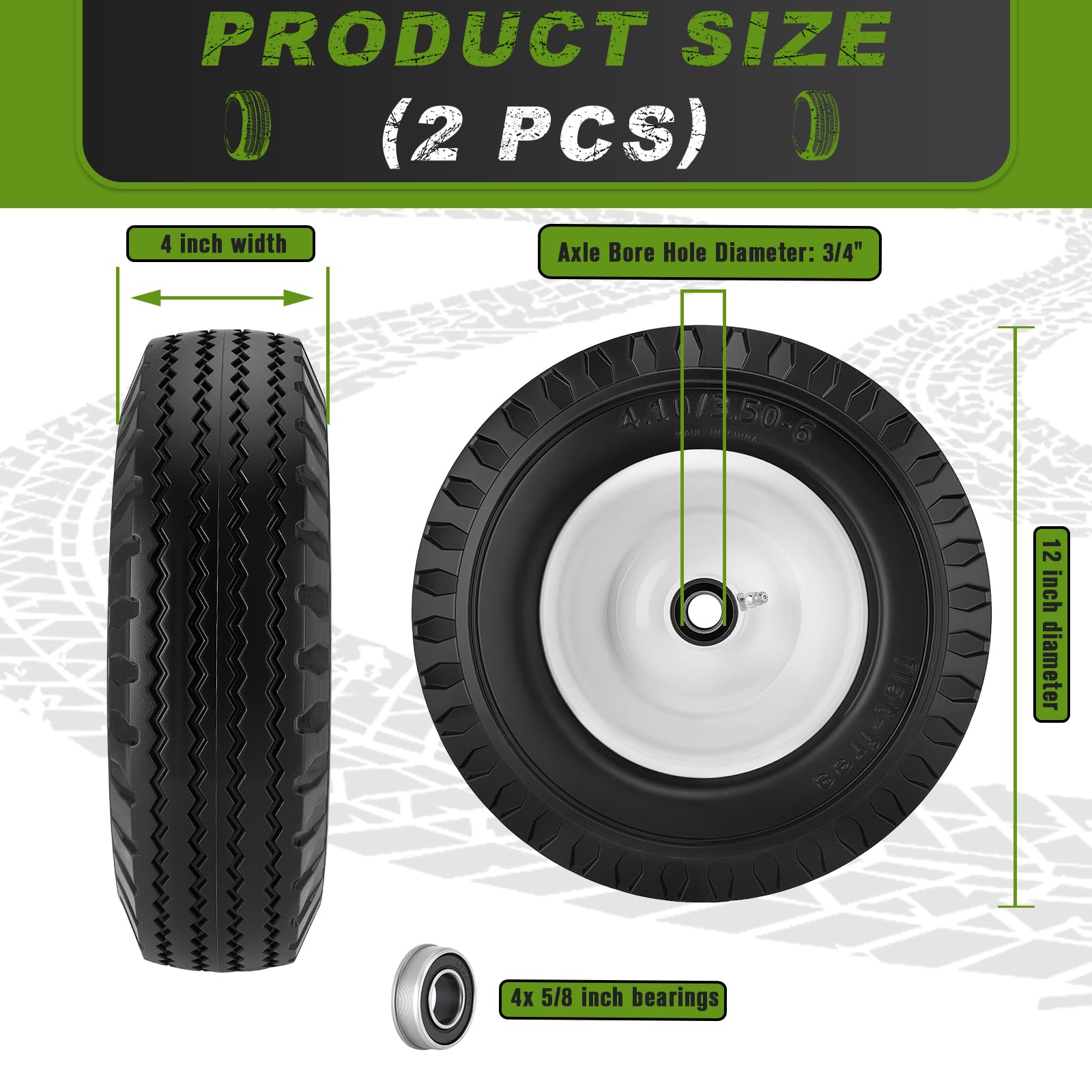 CMOOD close-up sawtooth tread delivering dependable traction