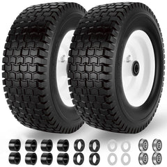 CMOOD front-facing assembled wheel showing full pre-mounted tire for instant replacement