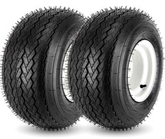 CMOOD front view of 18x8.50-8 wheel showing ready-to-install convenience