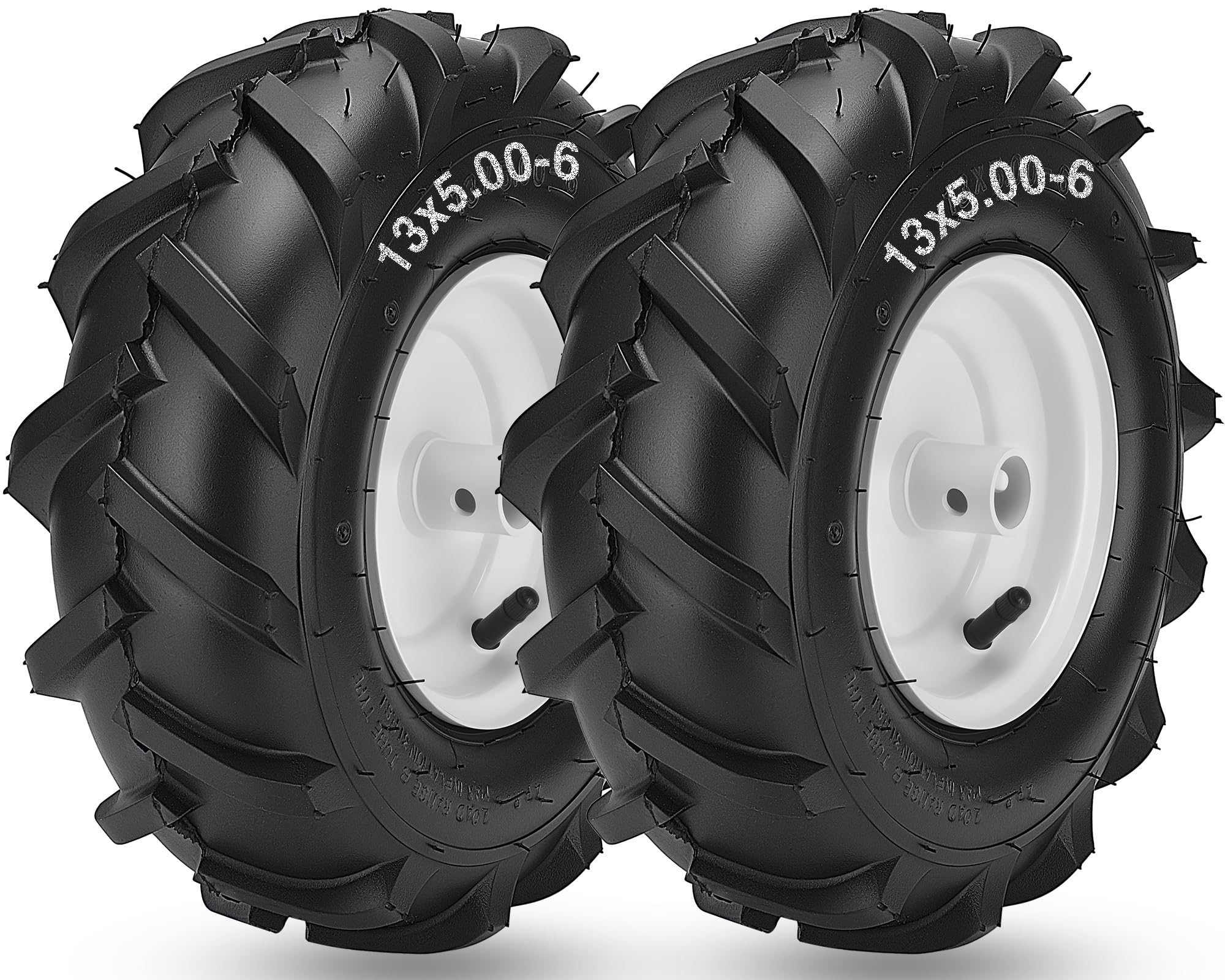 CMOOD front view wheel and tire showing full assembly and improved traction