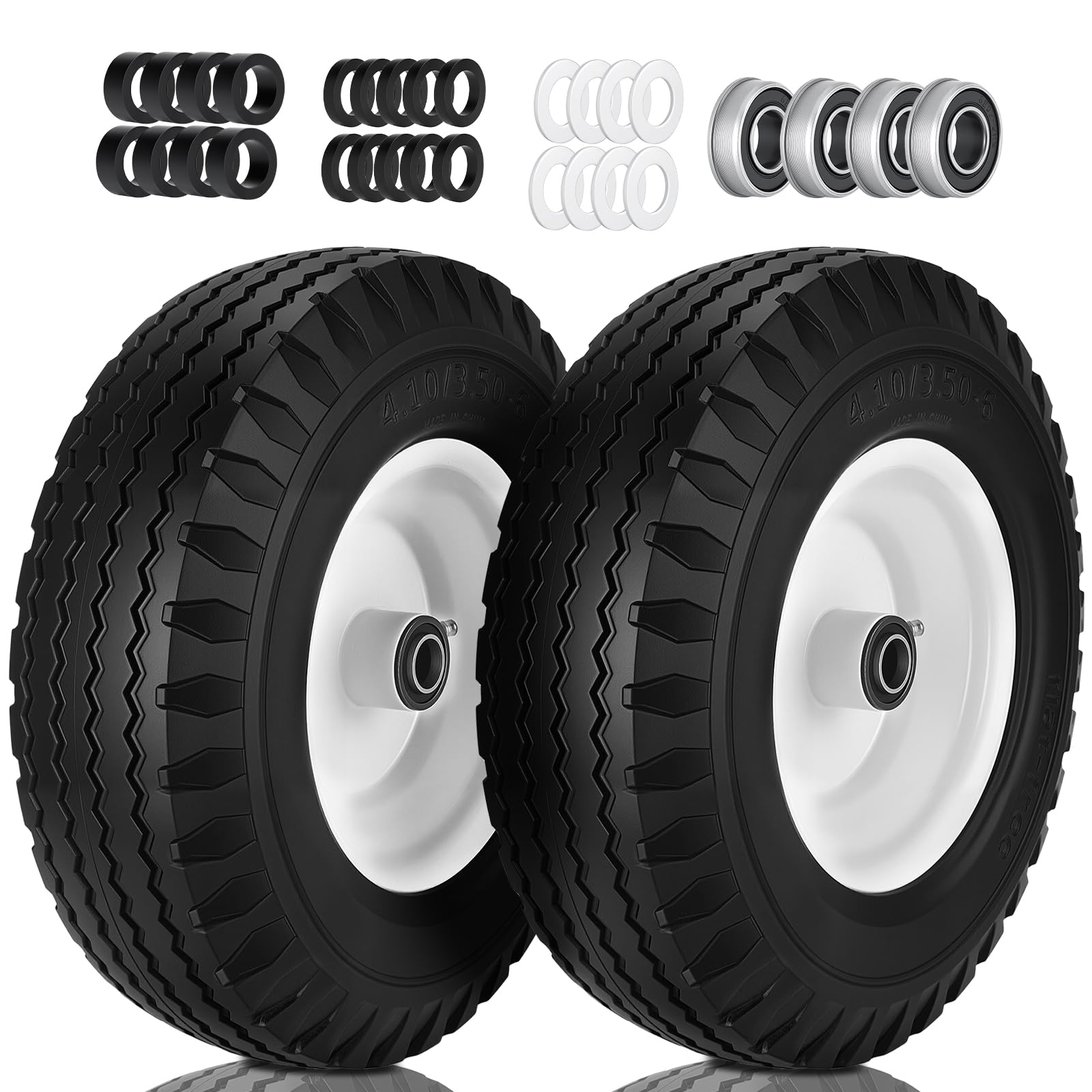 CMOOD front view wheel assembly showing ready-to-install strength
