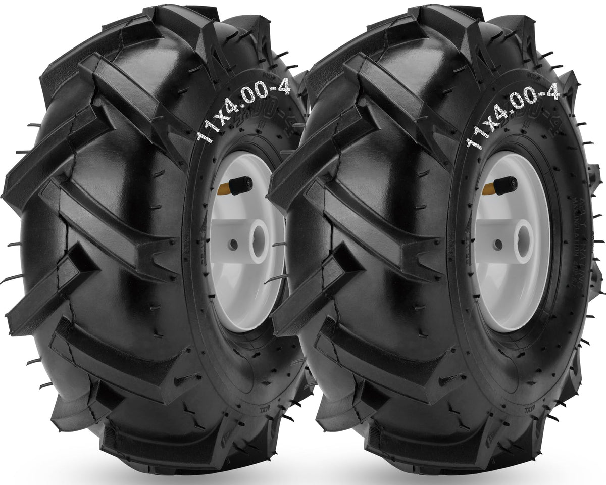 CMOOD front wheel view showing complete tire and rim, improves grip