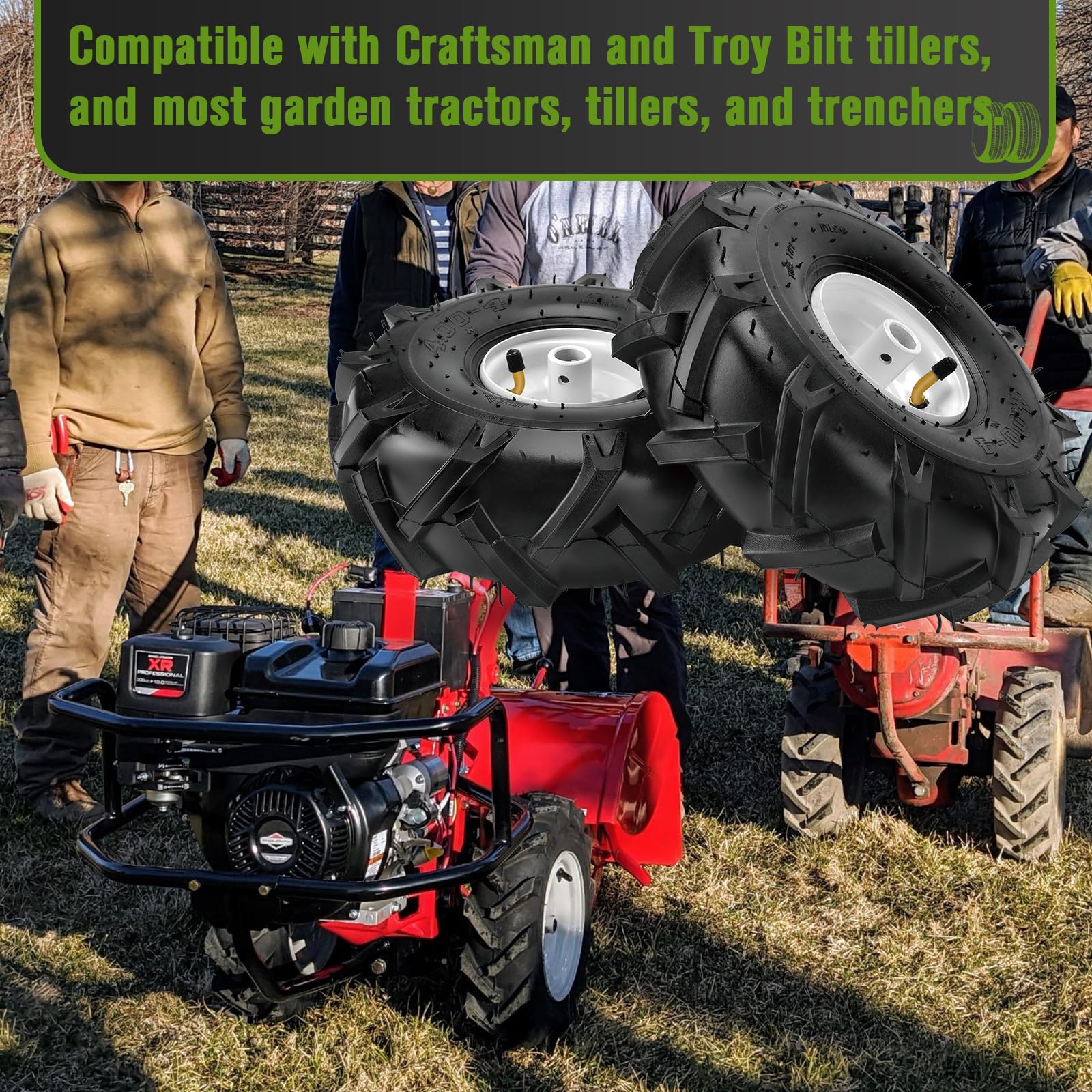 CMOOD on a garden tractor in use demonstrating reliable performance