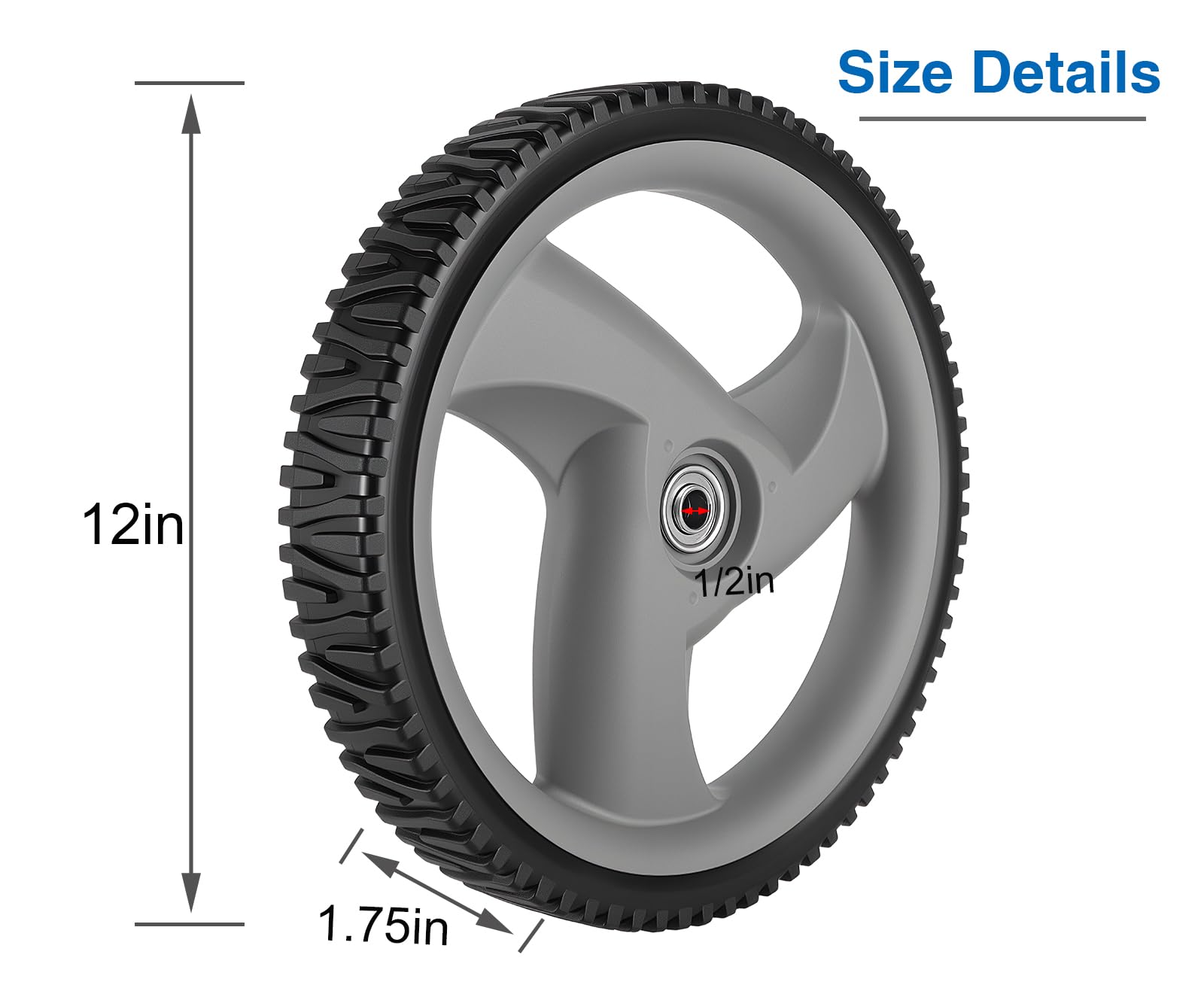 CMOOD close-up of tread pattern highlighting grip and wear resistance