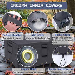 CNCZMH side profile with drawstring and buckle reducing wind lift