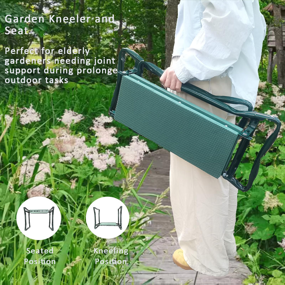 CNHZ FLOURISH kneel mode in garden reducing knee pressure during weeding