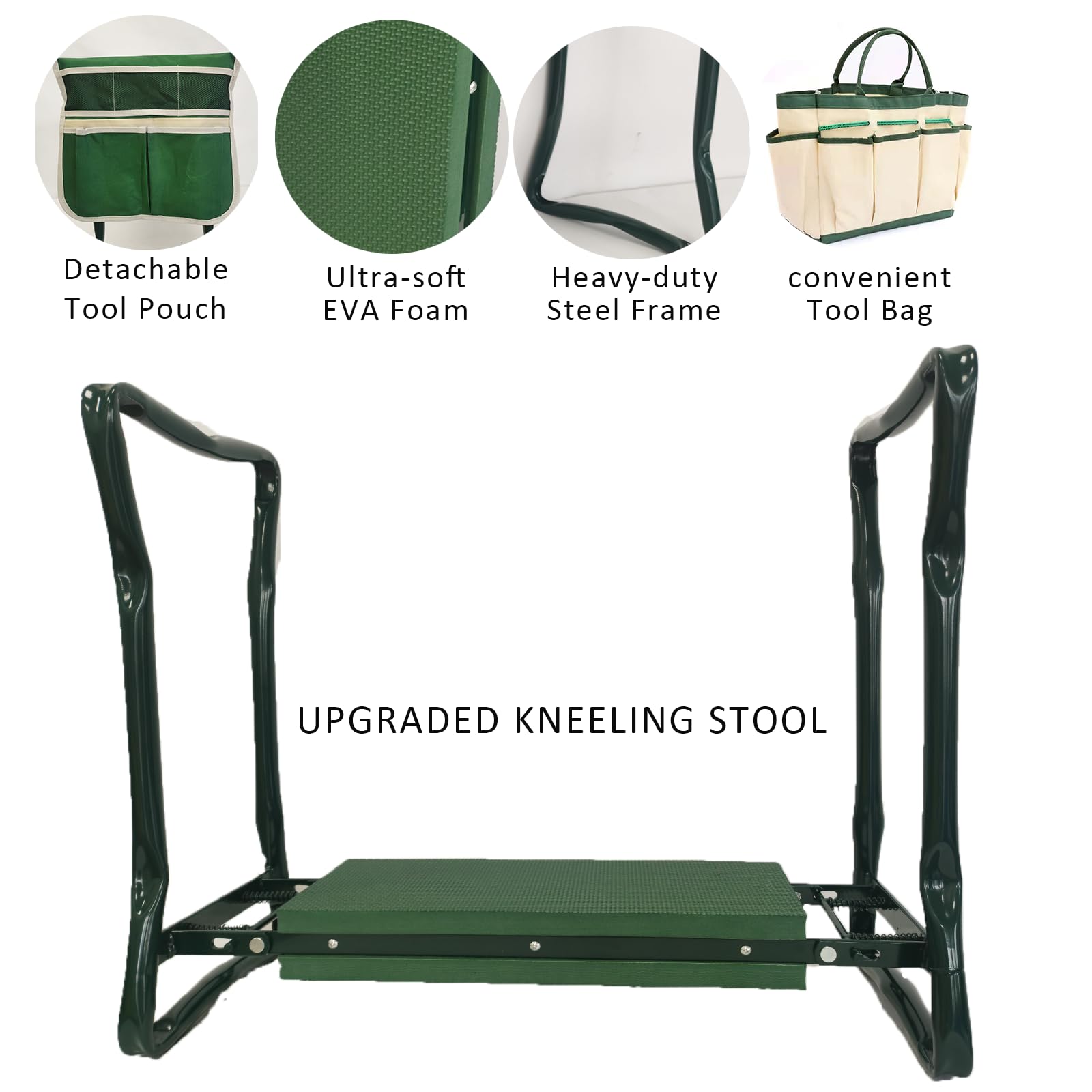 CNHZ FLOURISH tool pouch attached organizing trowels pruners for efficiency