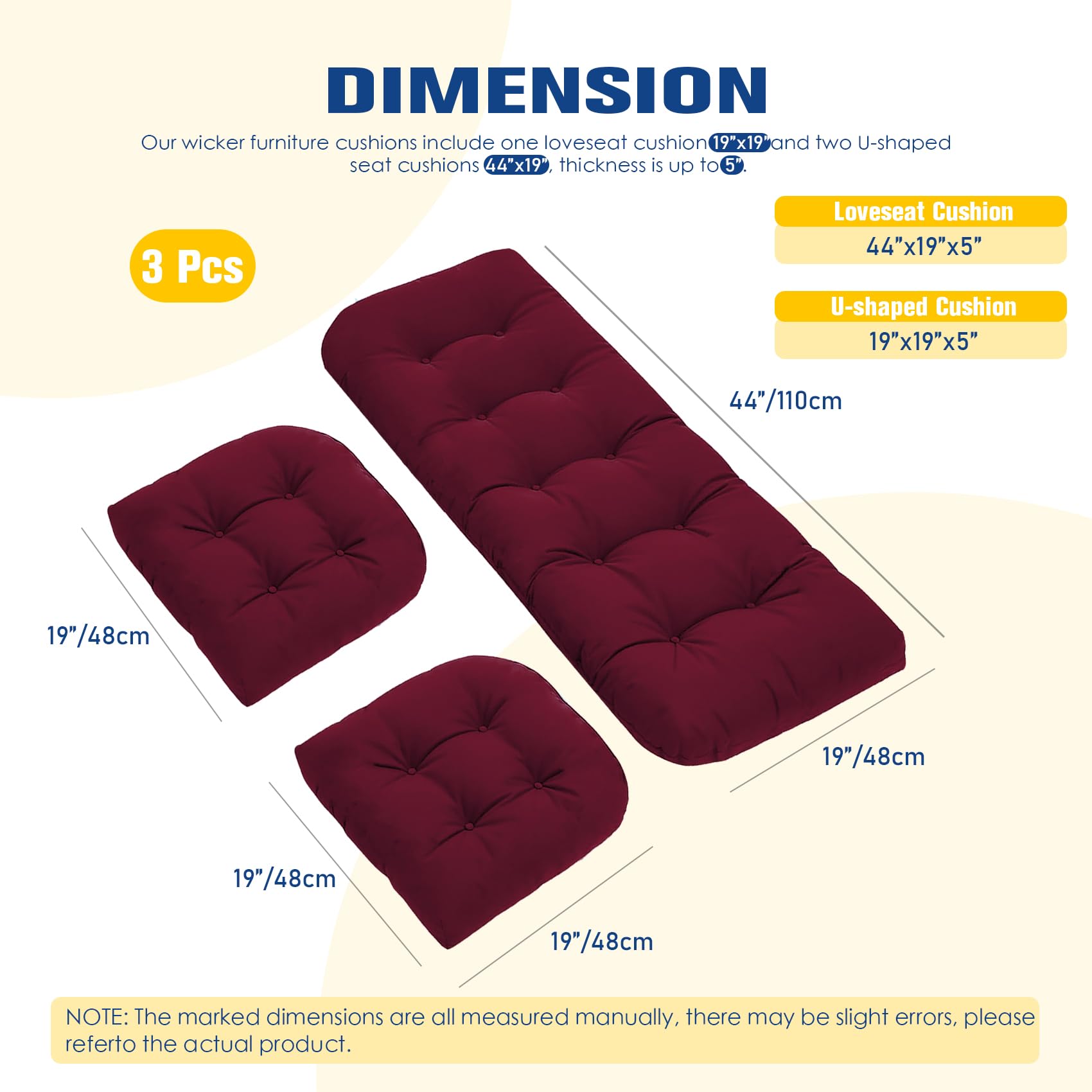 cnsmak close-up tufting and stitching detail highlighting durable finish