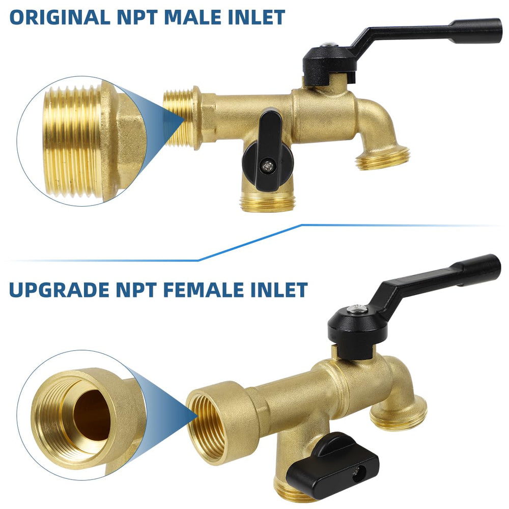 CNYGO brass faucet texture close-up highlighting corrosion-resistant finish and durable workmanship