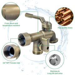 CNYGO bronze faucet wall-mounted scale next to measuring tape to show compact size