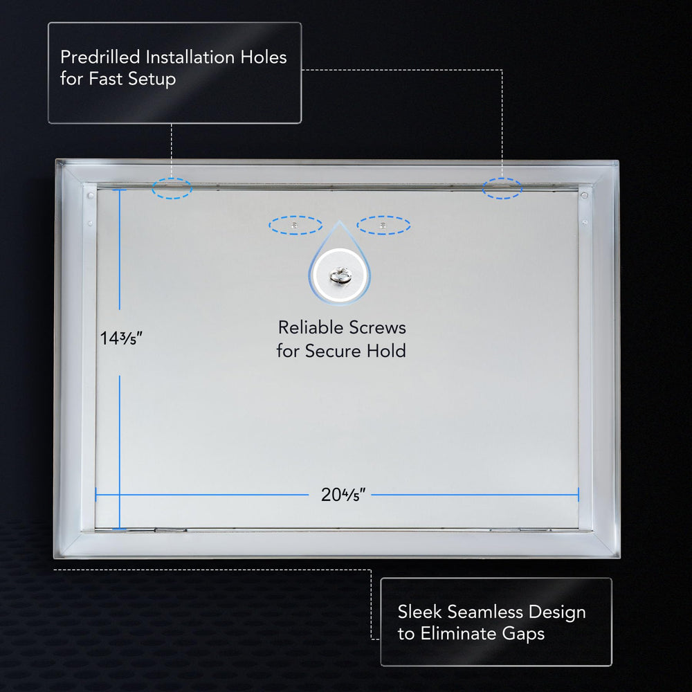 CO-Z vertical orientation installed demonstrating reversible mounting flexibility