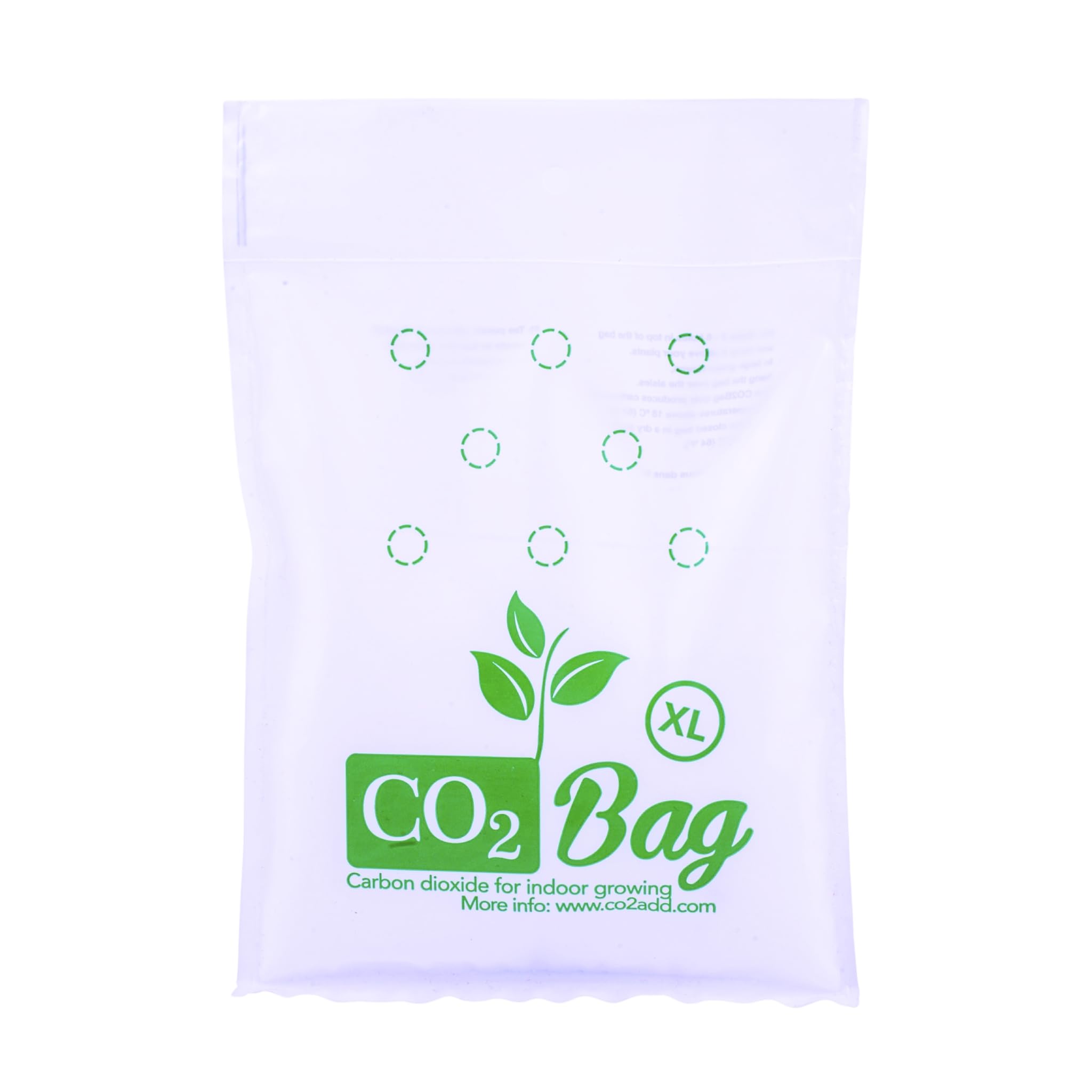 CO2BAG XL close-up texture showing durable material and steady CO2 release