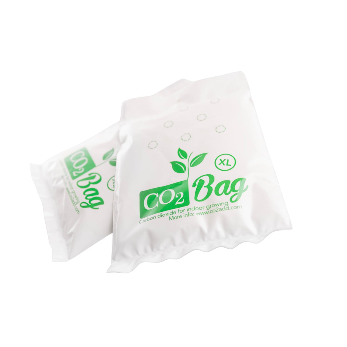 CO2BAG XL front packaging showing product and benefits for easy recognition