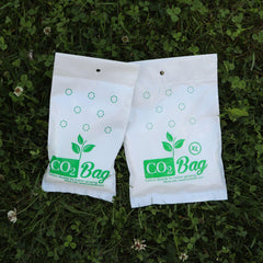 CO2BAG XL beside ruler demonstrating scale and coverage area clearly