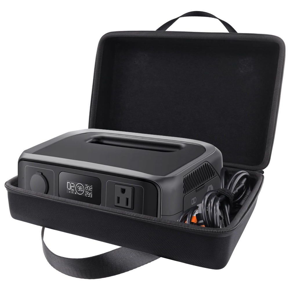 co2CREA front case view showing protective shell and travel-ready design