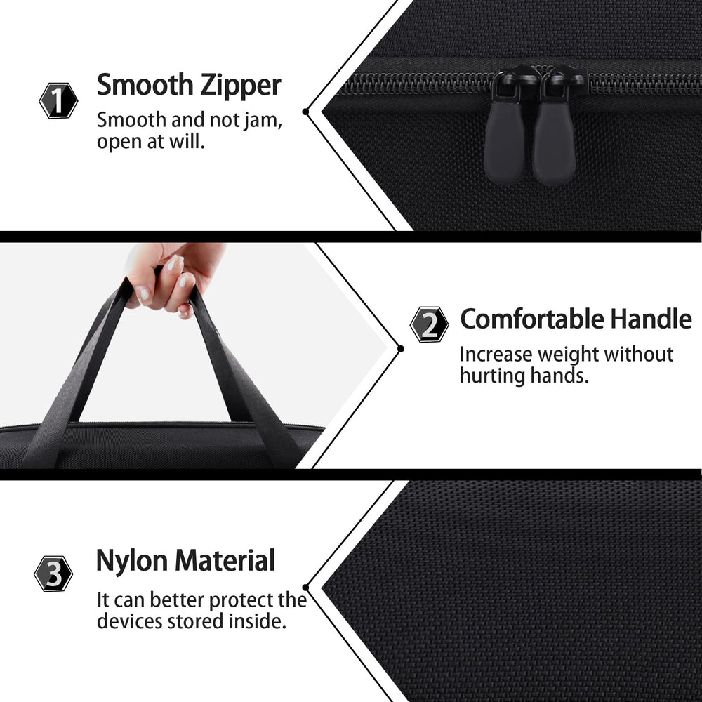 co2CREA padded hand strap for comfortable carrying on trips