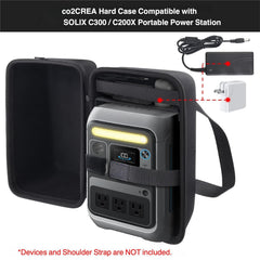 co2CREA anti-static lining detail protecting Anker SOLIX from scratches and impact