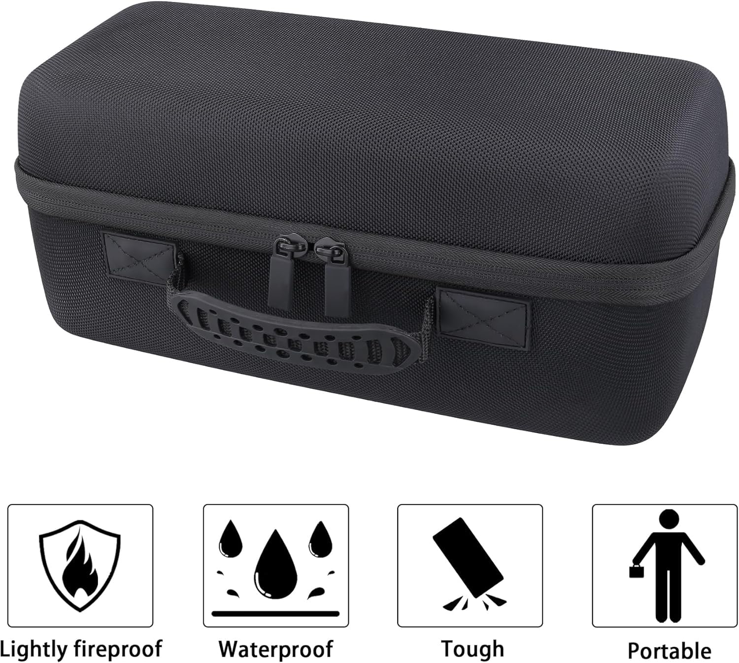 co2CREA case next to backpack showing compact scale for transporting SOLIX C300