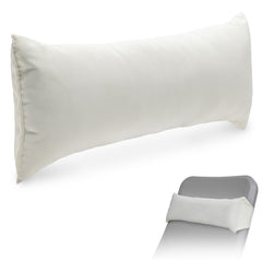 Coast Modern front view showing white pillow enhancing chair comfort
