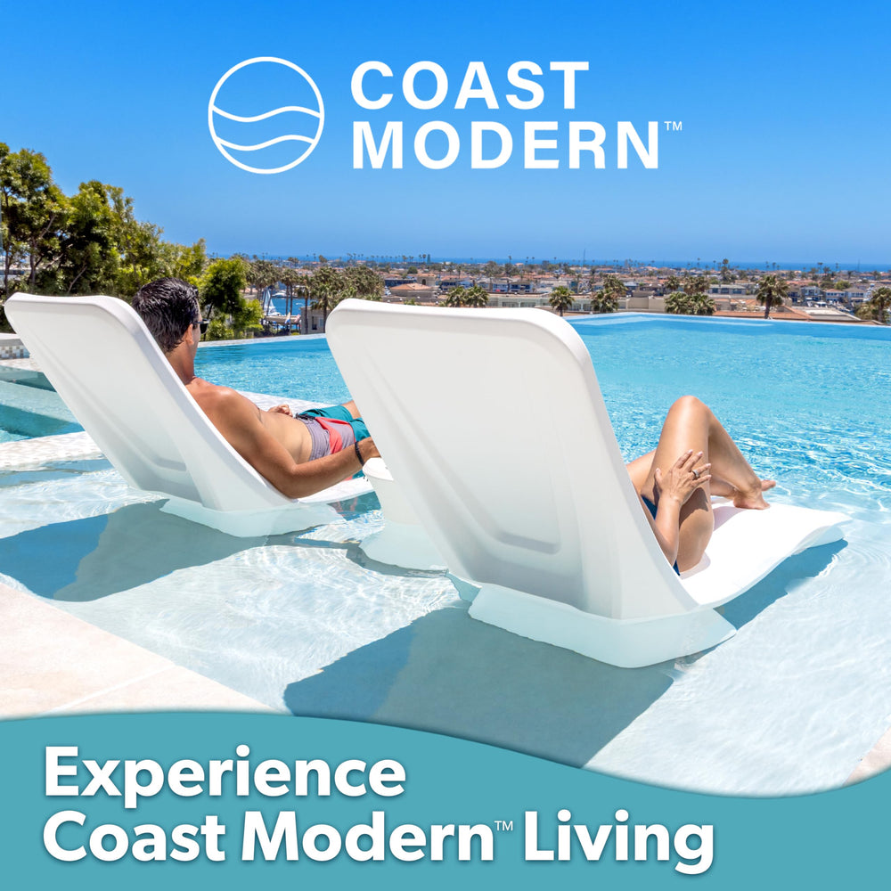 Coast Modern packaged riser kit with all contents for simple assembly