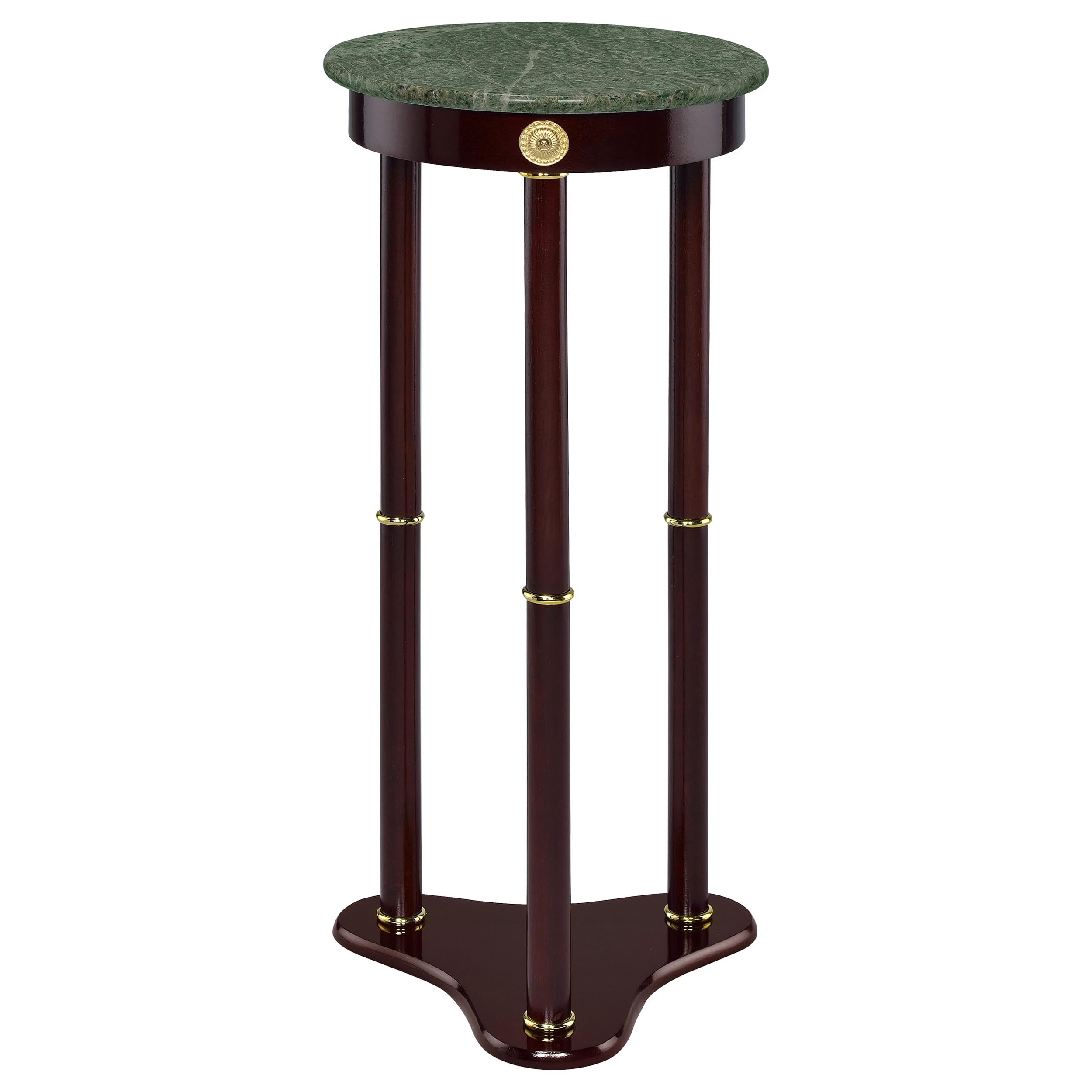 Coaster Edie front view showing marble top and elegant silhouette for refined styling