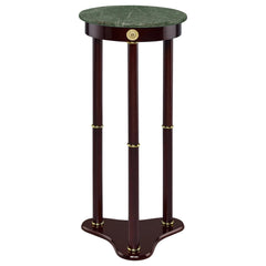 Coaster Edie front view showing marble top and elegant silhouette for refined styling