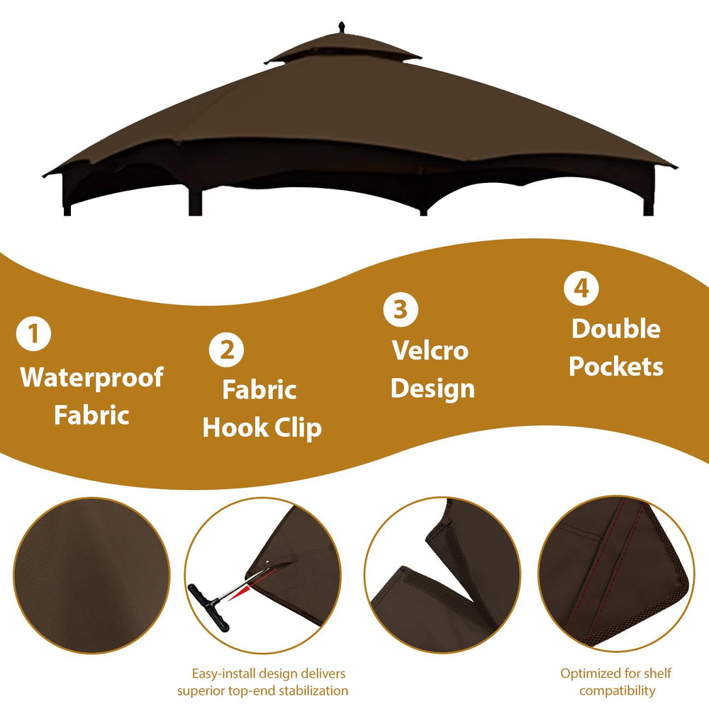 CoastShade close-up of double-tier roof vent demonstrating improved airflow benefit