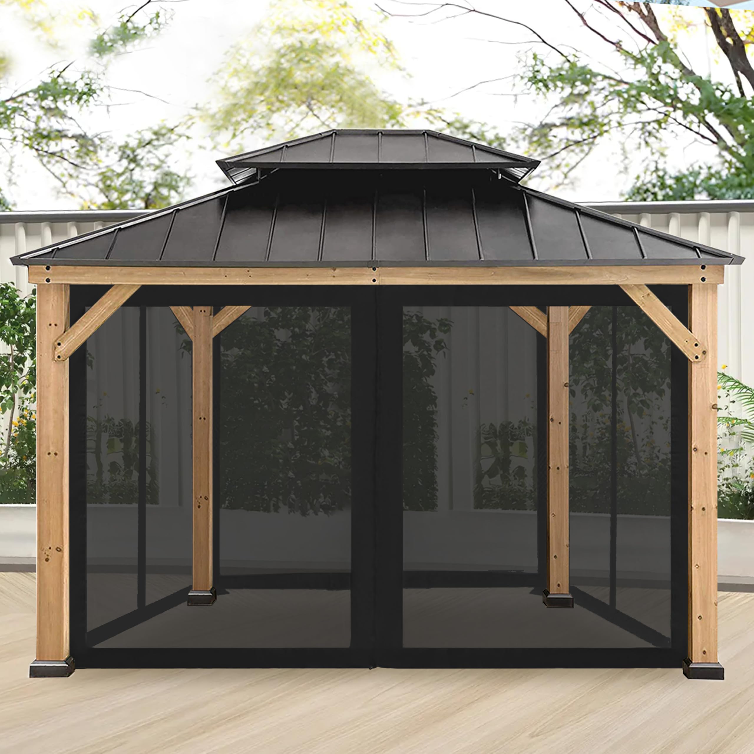 CoastShade folded sidewalls in storage showing compact convenience