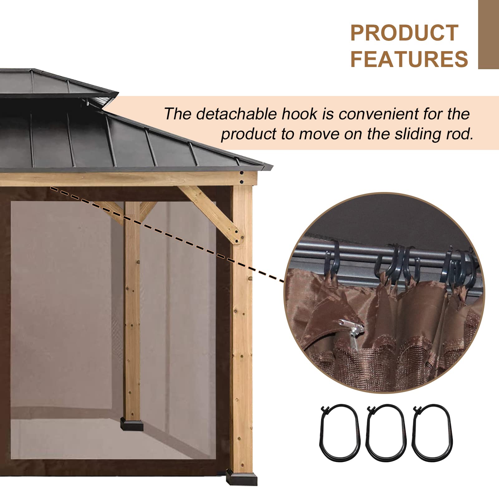 CoastShade side panel ventilation view demonstrating airflow and visibility