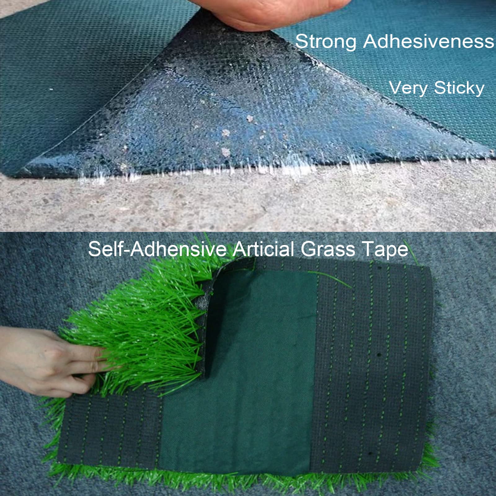 COBARYEN backyard installation scene showing neat turf seams and durability