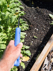 CobraHead handle detail highlighting recycled-plastic grip for comfort