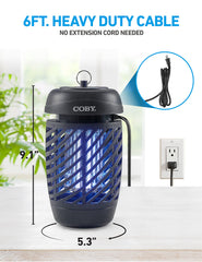 Coby detachable collection tray removed, easy cleaning and maintenance