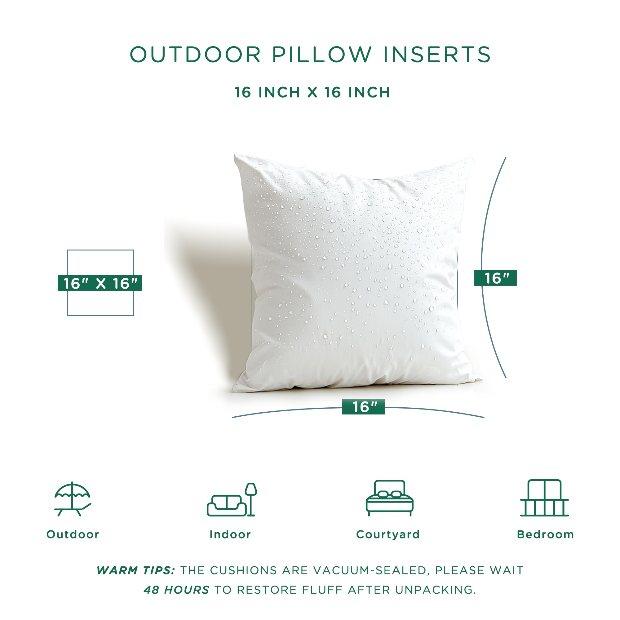 Codi close-up of polyester fill demonstrating plush resilient support