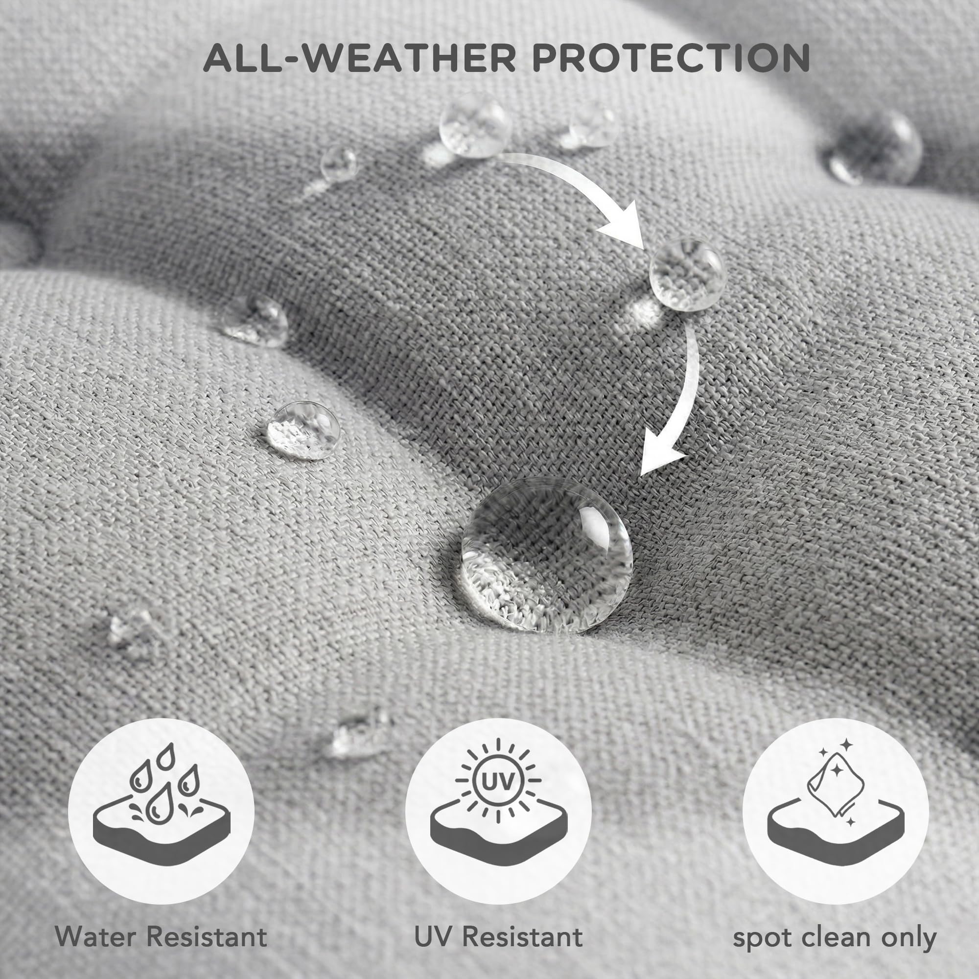Codi visible zipper on removable cover for easy washing and maintenance