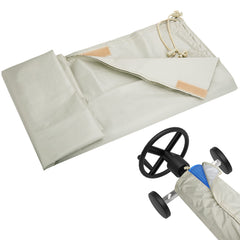 codree front view showing cover fitted on reel protecting blanket
