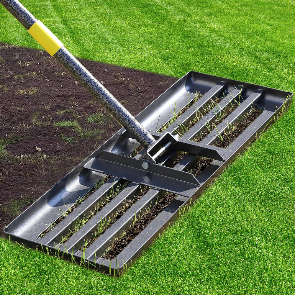 cogardenshower placa frontal 30x10 para nivelar grandes áreas con precisión