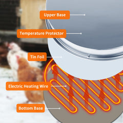 COICOTTC side profile of galvanized plate highlighting durable rust-resistant surface